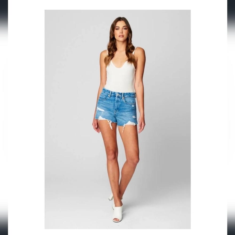 Blank NYC Vintage High Rise Cut Off Shorts